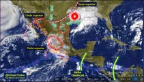 Clima de hoy martes: Desarrollo de sistemas de tormentas eléctricas con chubascos muy fuertes