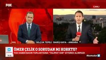 AKP'li Ömer Çelik, Fox TV Ana Haber Spikeri Selçuk Tepeli'ye neden isyan etti?