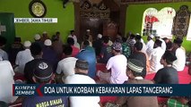 Narapidana Shalat Ghaib dan Tahlil Untuk Korban Meninggal Kebakaran Lapas Tangerang