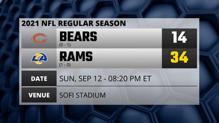 Bears @ Rams Game Recap for SUN, SEP 12 - 08:20 PM ET