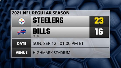 Steelers @ Bills Game Recap for SUN, SEP 12 - 01:00 PM ET