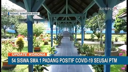 54 Siswa SMA 1 Padang Positif Covid-19 Seusai PTM