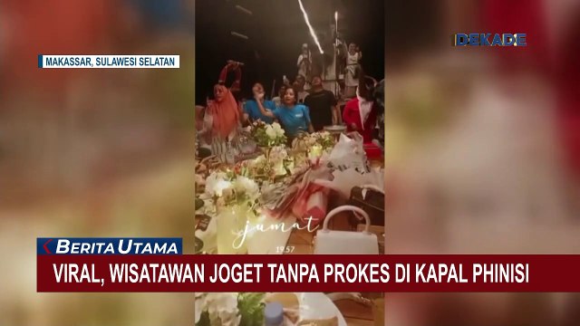 Viral! Wisatawan Joget Tanpa Protokol Kesehatan di Kapal Phinisi