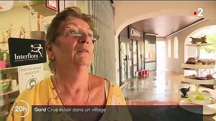 Intempéries dans le Gard : des villages sous l’eau