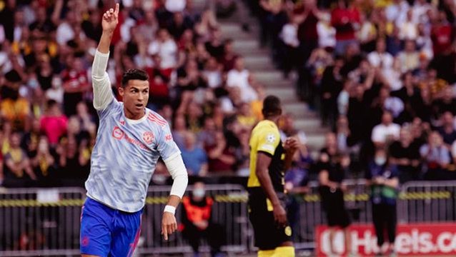 Cristiano Ronaldo, Şampiyonlar Ligi'ne damga vurdu! Açılış maçında birden fazla rekora imza attı