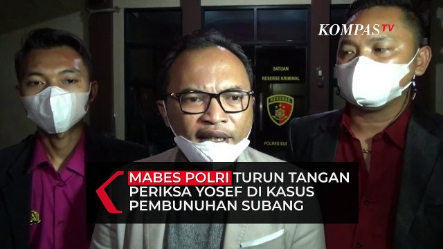 Bareskrim Mabes Polri Turun Tangan Periksa Yosef di Kasus Pembunuhan Subang