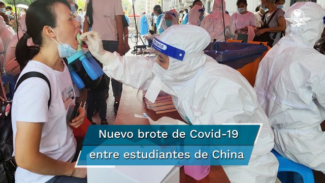 Cierran escuelas y ordenan pruebas en ciudades del sur de China por brote de Covid-19