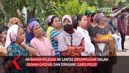 Polisi Temukan Bahan Peledak di Rumah Korban