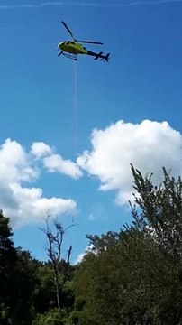 Préchac : le château de Cazeneuve est le théâtre d'une incroyable opération aérienne