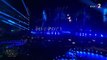 Laeticia Hallyday, émue par le concert en hommage à Johnny Hallyday à l'Accor Arena, diffusé en direct sur France 2.