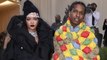 Rihanna & A$AP Rocky Attend The Met Gala Fashionably Late