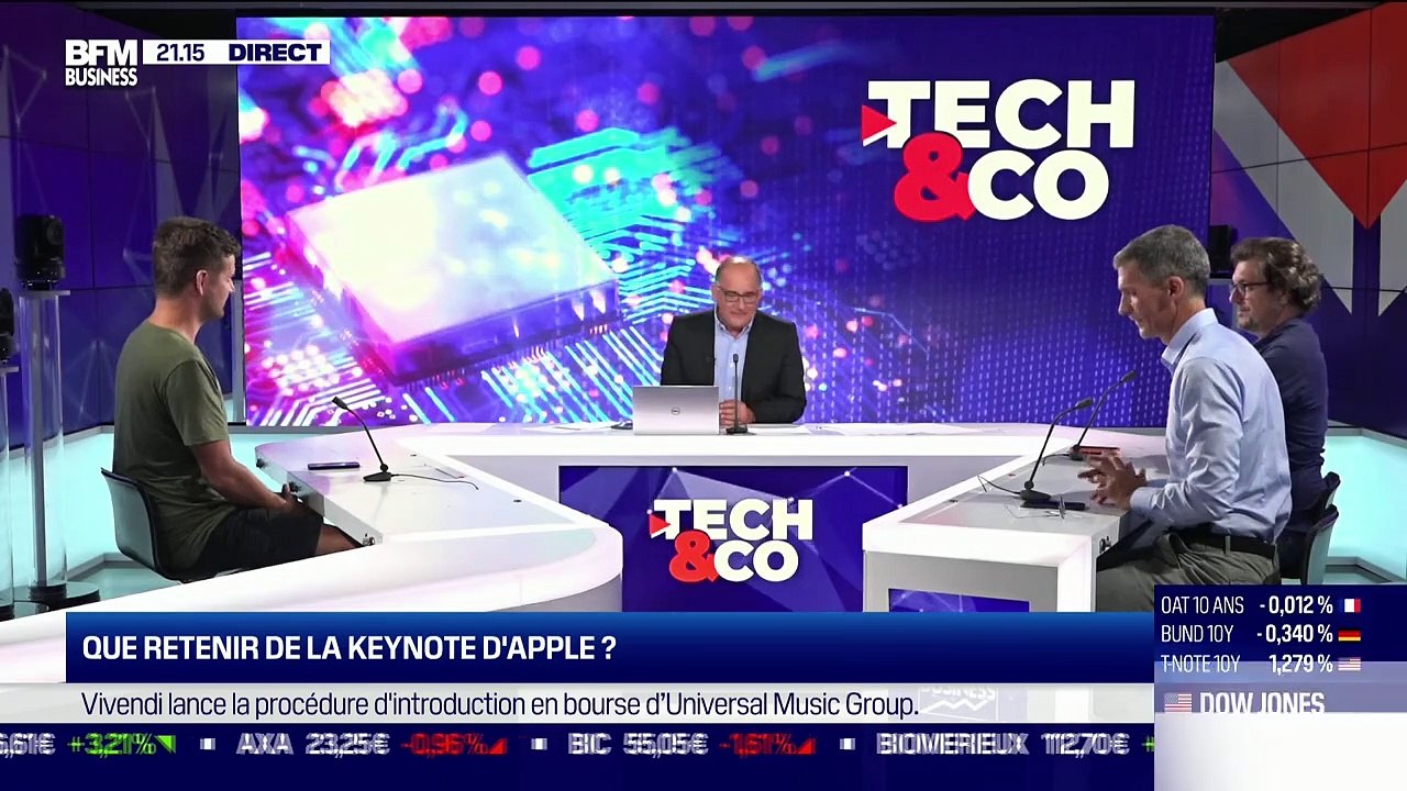 La Keynote d'Apple, les quatres modèles d'iPhone 13,... Le débrief de l'actu tech du mardi  - 14/09