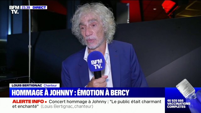 Louis Bertignac: Johnny Hallyday a chanté des très belles chansons qui sont assez immortelles