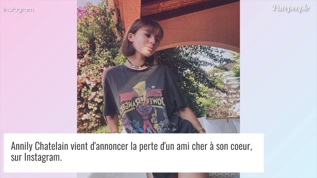 Annily Chatelain : La fille d'Alizée vient de perdre un être cher