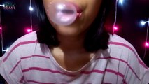 ASMR CHEWING BUBBLE GUM *A LOT OF TINGLES* (RELAXING CHEWING SOUNDS   NO TALKING)