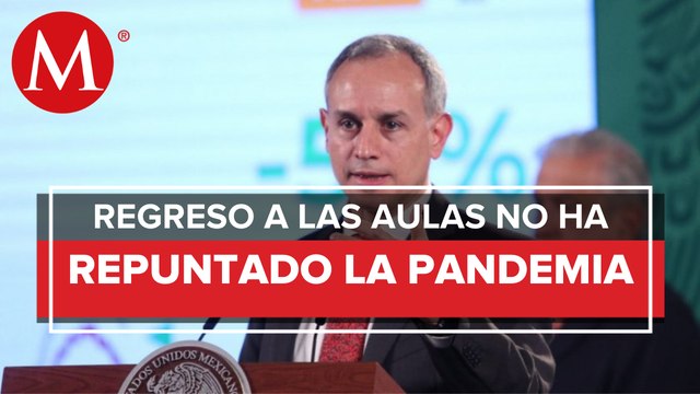 No hay repunte de casos covid en menores de edad tras regreso a clases presenciales