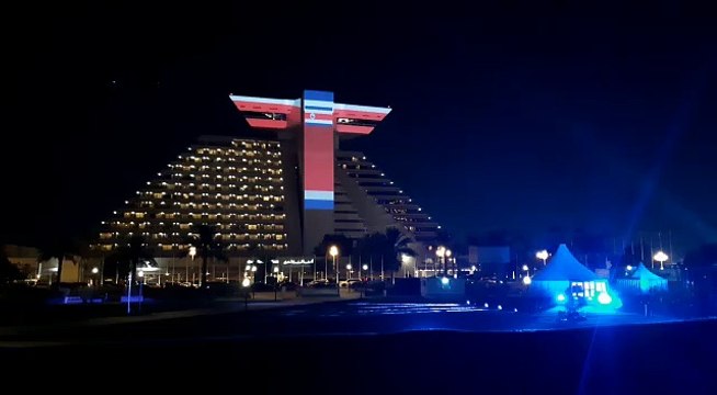 Hotel en Catar conmemora el Bicentenario de Costa Rica