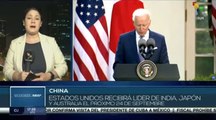 Joe Biden recibirá a miembros del cuarteto de los BRICS