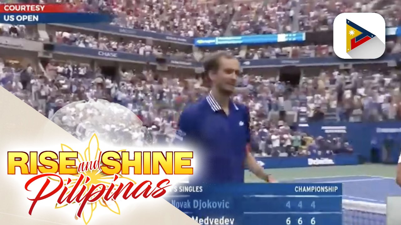SPORTS BALITA: Russian Tennis player Daniil Medvedev, itinanghal ng champion sa U.S. Open