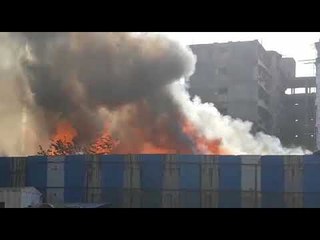 कुर्ल्याजवळ झोपडपट्टीला आग, तीन झोपड्या जळून खाक