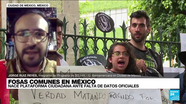 Jorge Ruiz: Recolectaremos la mayor cantidad de información sobre fosas clandestinas en México
