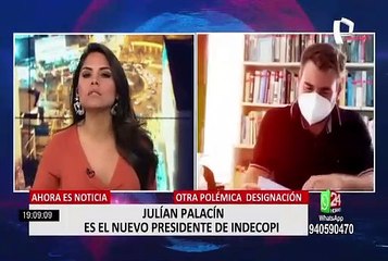 Julián Palacín Gutiérrez es nombrado nuevo presidente de Indecopi
