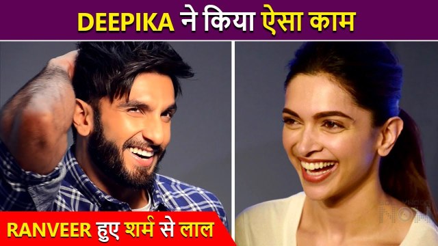 Ranveer Singh embarrassed after deepika padukone shares his candid photo