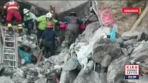 Fiscalía halla entre los escombros  del Chiquihuite a pequeña de tres años