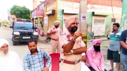 ਗੁੱਸੇ 'ਚ ਆਏ ਥਾਣੇਦਾਰ ਦੀ ਲੋਕਾਂ ਨੂੰ ਸਿੱਧੀ ਚੇਤਾਵਨੀ SHO Warning to people | The Punjab TV