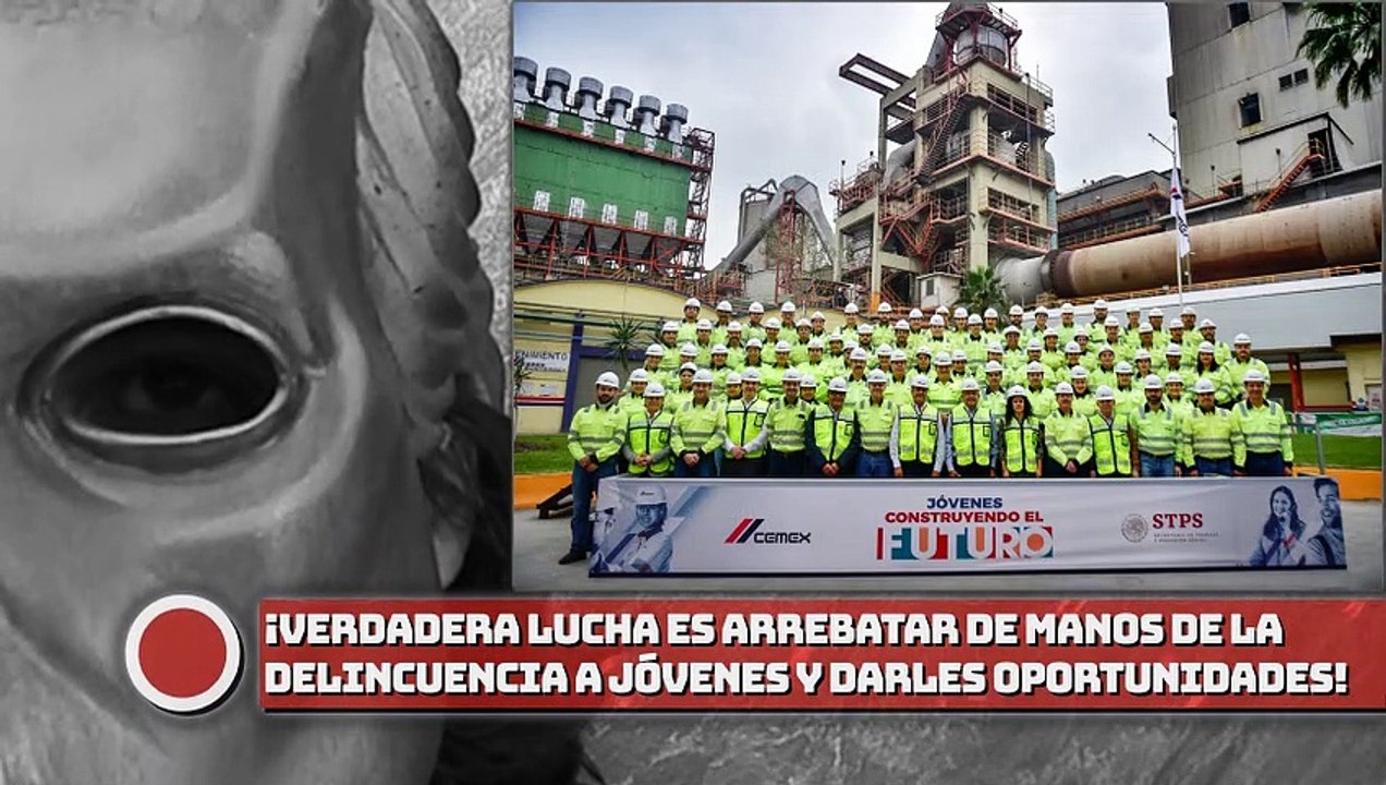 ¡La verdadera lucha es arrebatar de las manos de la delincuencia a los jóvenes y darles oportunidad de vida!