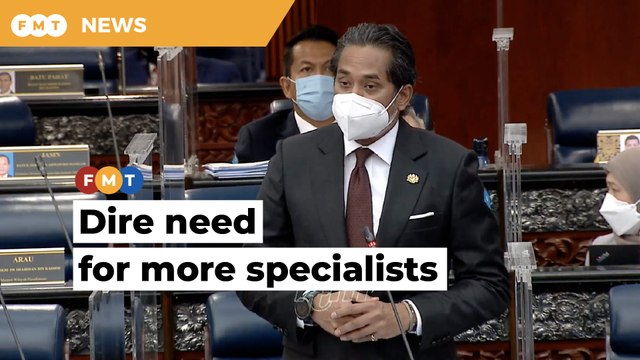 Long waiting time in hospitals due to lack of specialists, says Khairy