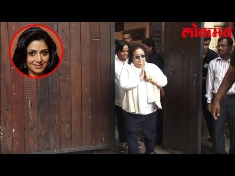SARA ALI KHAN, FARAH KHAN, & MANY CELEBS VISIT ANIL KAPOOR HOUSE FOR CONDOLENCE | LOKMAT BOLLYWOOD