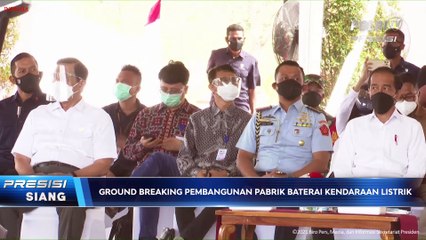 Presiden Jokowi Groundbreaking Pabrik Industri Kendaraan Listrik di Karawang
