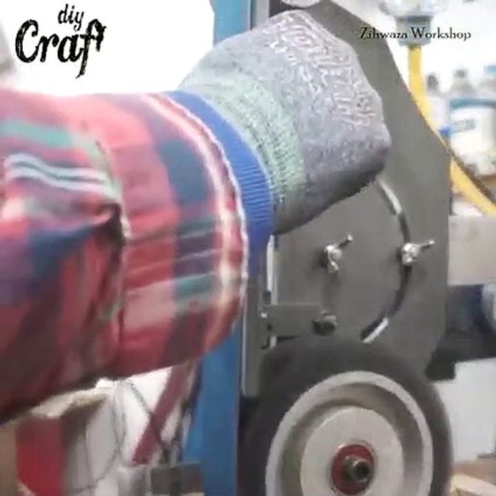 making folding knife from broken scissors making folding knife from broken scissors