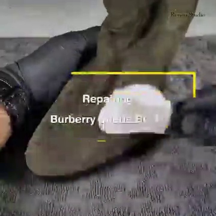 how repairing Burberry suede shoes hacks That Will Change Your LifeㅣRepair Burberry Suede Bootsㅣ버버리부