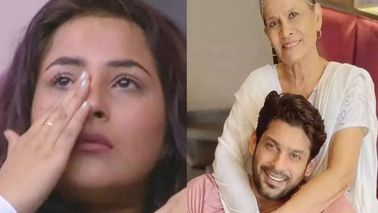 Sidharth Shukla mother is taking all care of Shehnaaz Gill,Motivate her | FilmiBeat