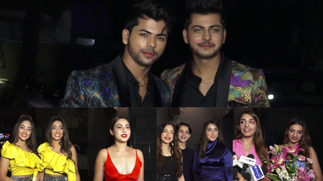 #SiddharthNigam #AbhishekNigam Birthday |#JannatZubair, #ChinkiMinki & Other Celebs At The Party