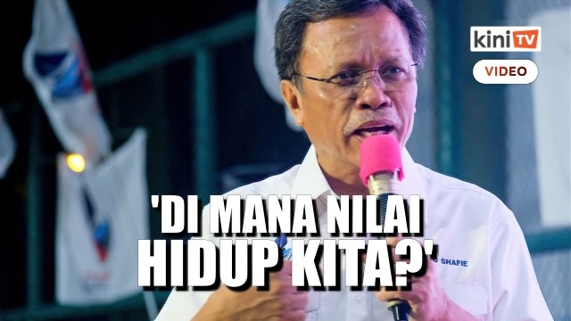 'Mana nilai dalam hidup kita?' - Shafie bidas PH tandatangan MoU