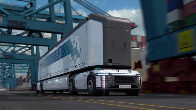 Hyundai Motor Group Presents Its Vision to Popularize Hydrogen by 2040 at Hydrogen Wave Forum - Trailer Drone