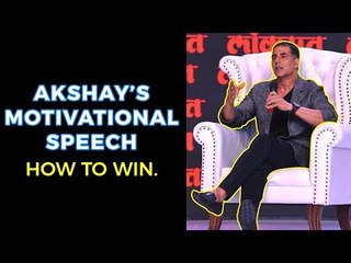 Akshay Kumar's GREATEST SPEECH EVER I Motivational Video