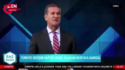 Mustafa Sarıgül: Ofsaytı kaldıracağız. Kaldırmamız lazım