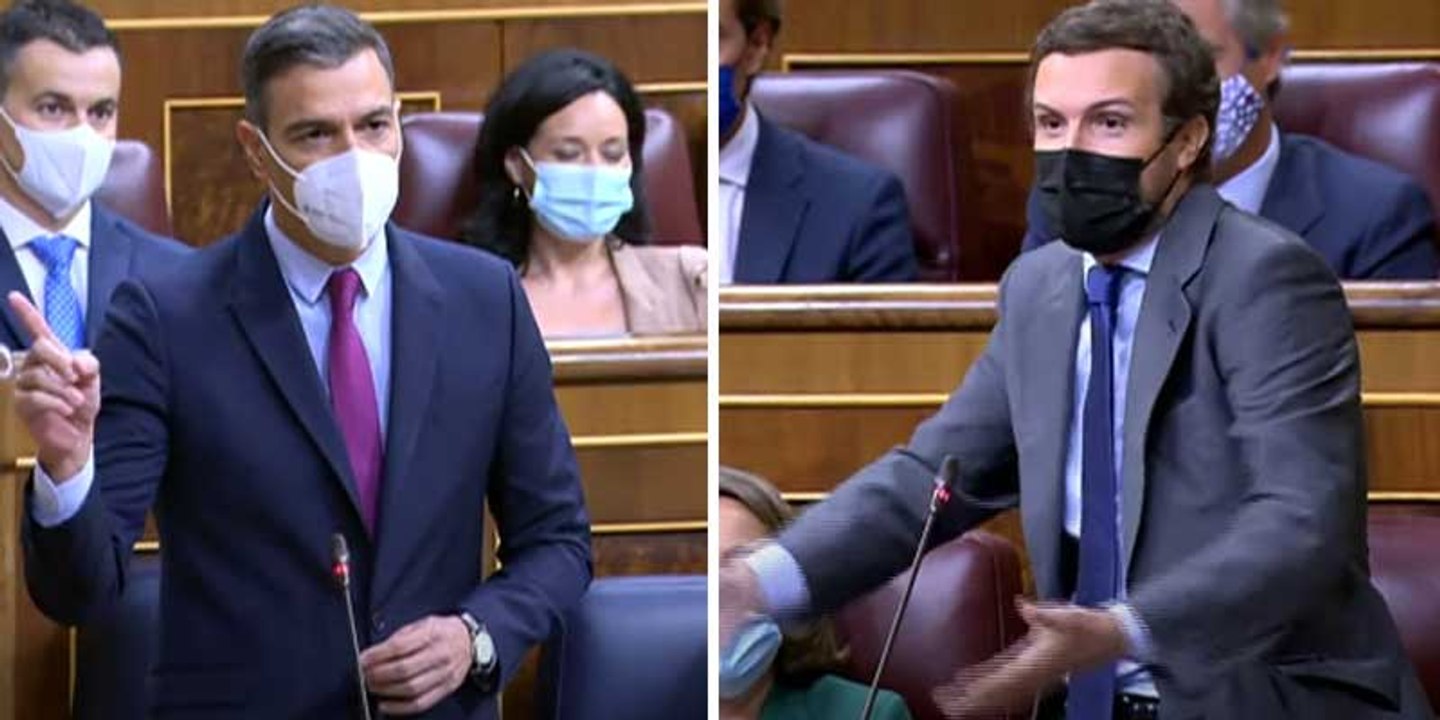 Casado, a Sánchez: "Usted ha llegado al extremo de que hay que darle las gracias por vacunar a los que no le votan"