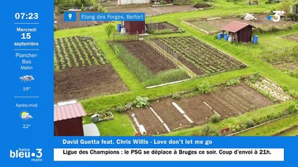 15/09/2021 - Le 6/9 de France Bleu Belfort Montbéliard en vidéo