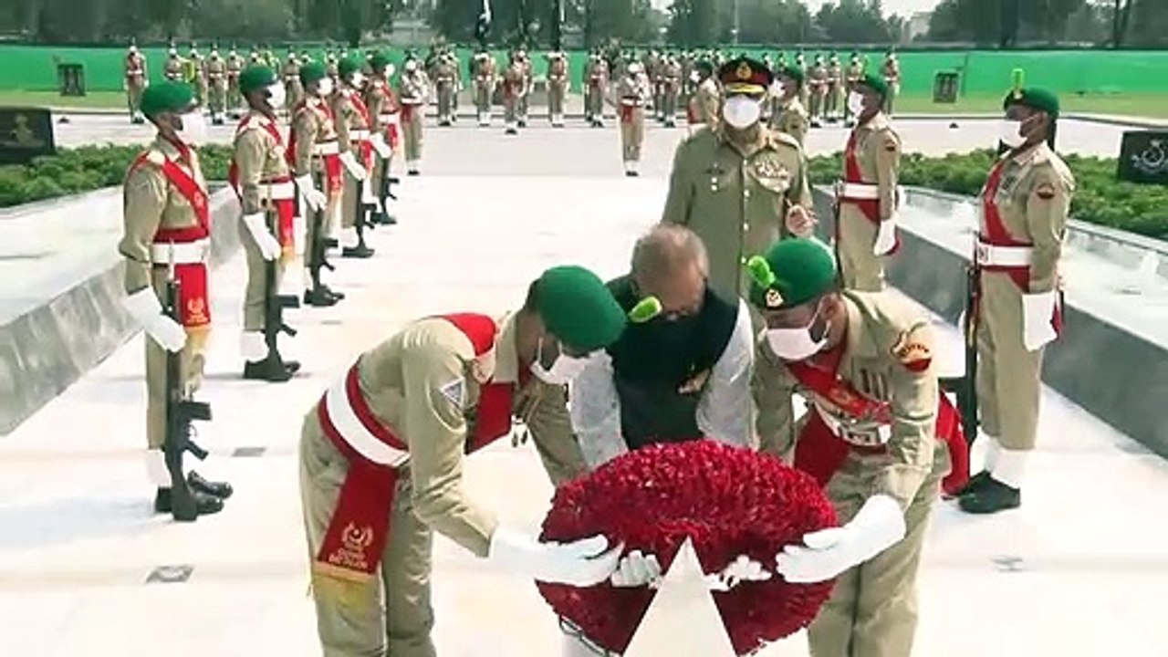 Press Release No 148_2021, President of Pakistan visited GHQ - 25 Aug 2021 _ ISPR