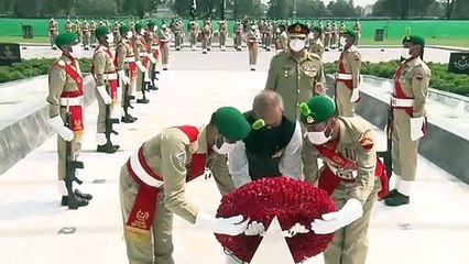 Press Release No 148_2021, President of Pakistan visited GHQ - 25 Aug 2021 _ ISPR