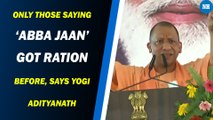 Only those saying ‘Abba Jaan’ got ration before, says Yogi Adityanath; Omar Abdullah hits back