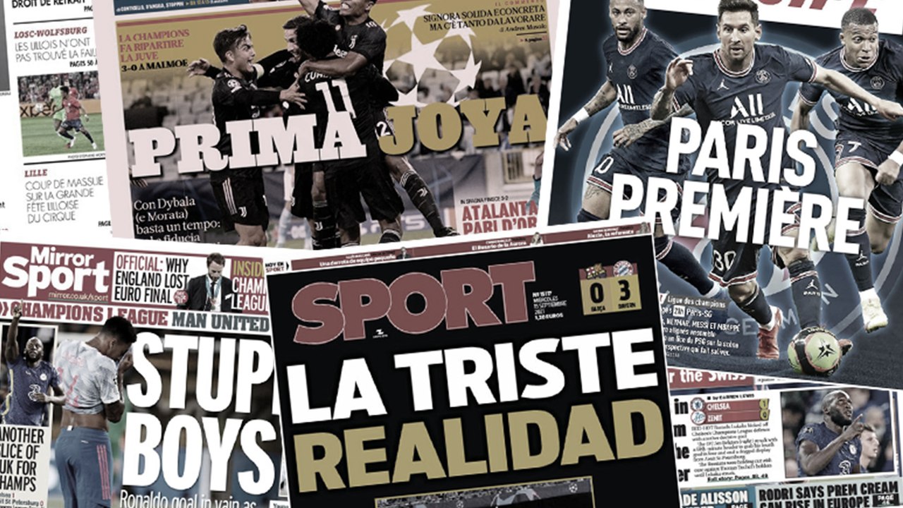 Le trio Messi-Neymar-Mbappé fait saliver la planète foot, la presse anglaise fracasse un Manchester United ridicule