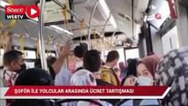 Başakşehir'de İETT şoförü, yolcular ile tartıştı