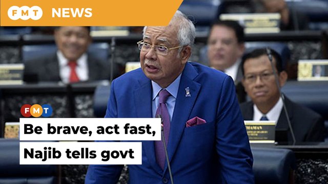 Bold measures needed to contain pandemic, revive economy, says Najib
