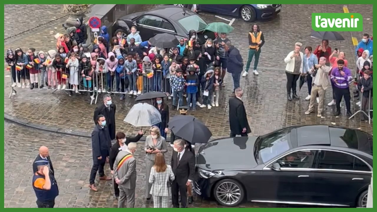 Le roi Philippe et la reine Mathilde à Verviers